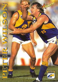 1995 Select AFL #5 Peter Wilson Front